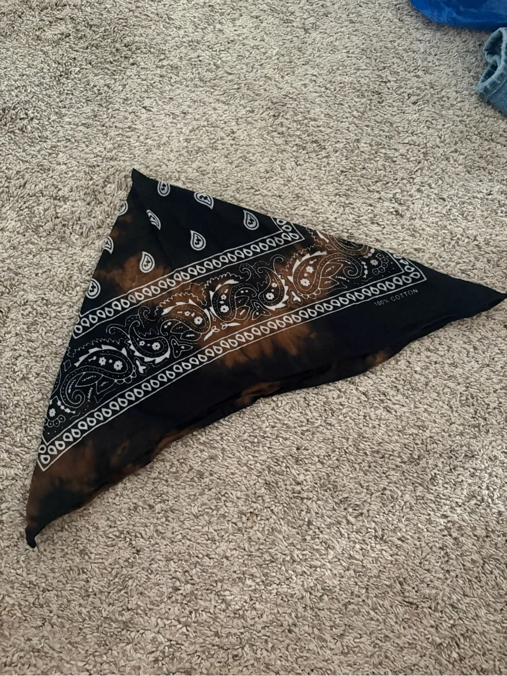 Urban Outfitters Bleached Bandana Scarf